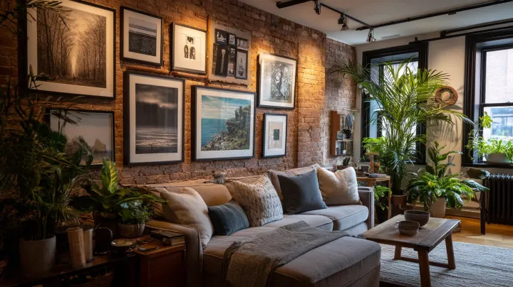 Custom gallery wall Brooklyn New York