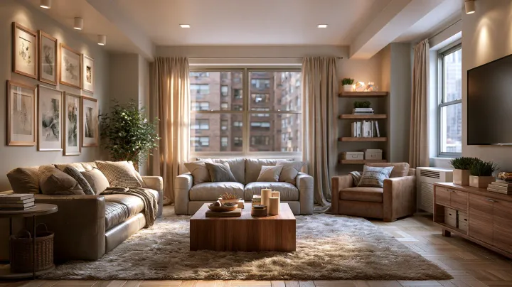 Before and after full-service moving by ArtFixPro in Manhattan apartment