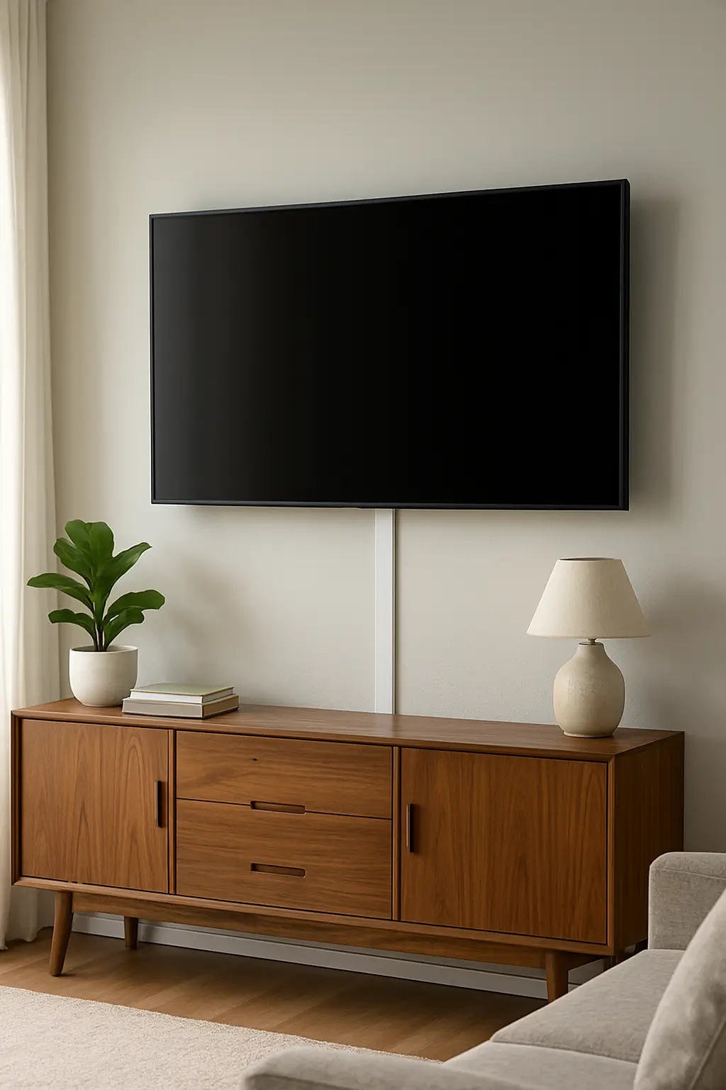 Smart TV Mounting Plan